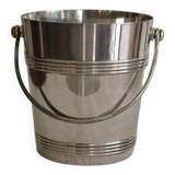 Christofle ice bucket in silver-plated metal, Biarritz model
