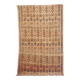 Tapis marocain vintage 134 x 221 cm - Tapis en laine berbère - Tapis fait main authentique