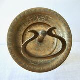 Servant brass fruit tray