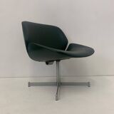 Mid-Century Artifort Geoffrey Harcourt lounge chair ‘Exquis’ , dark green ,