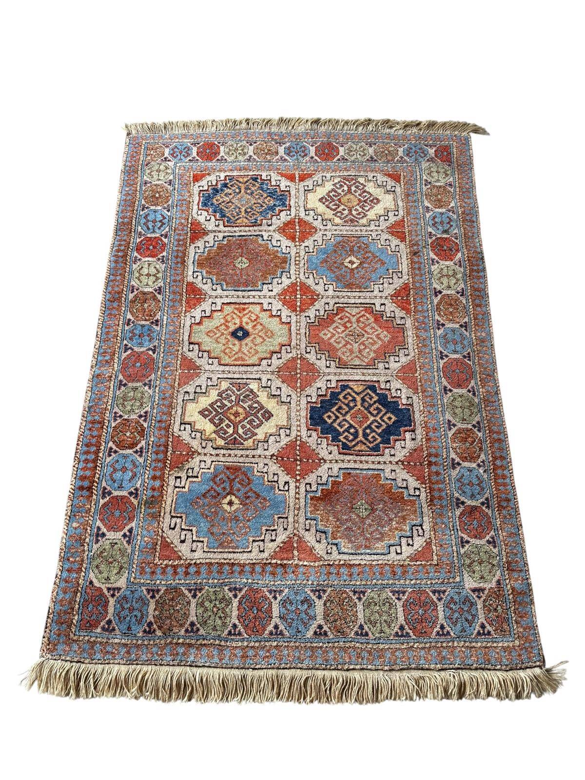 Handmade Turkish rug 200cm x 130cm