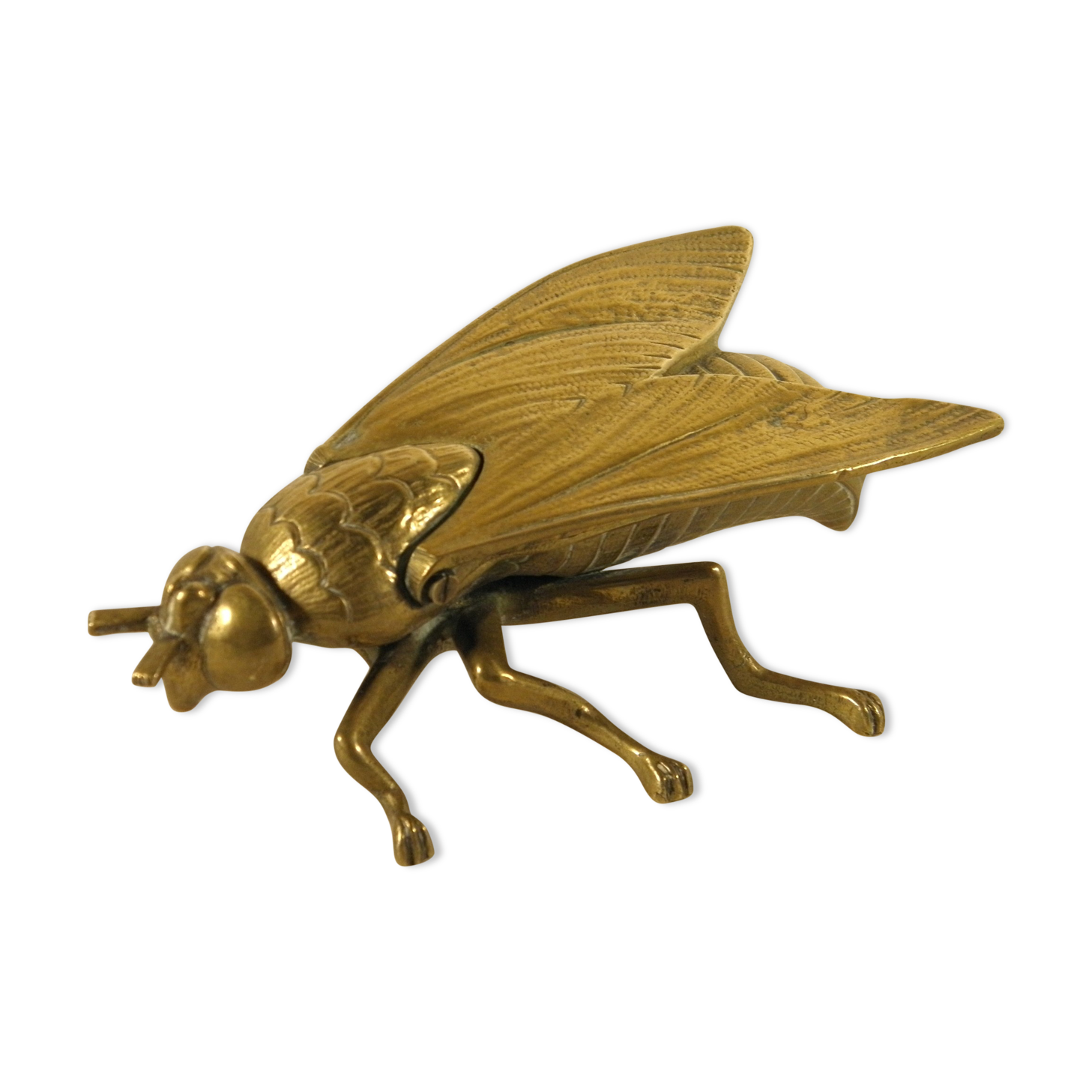 Brass "fly" ashtray