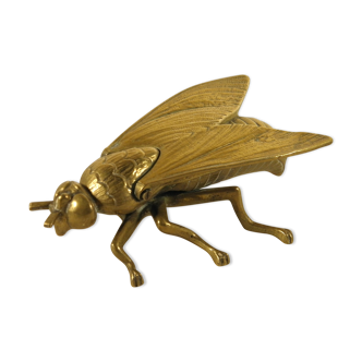 Brass "fly" ashtray