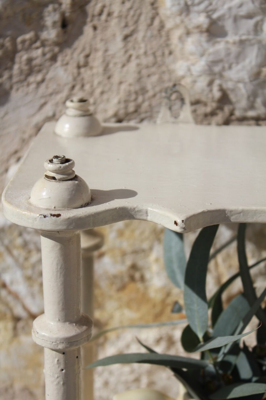 Old coil shelf patina