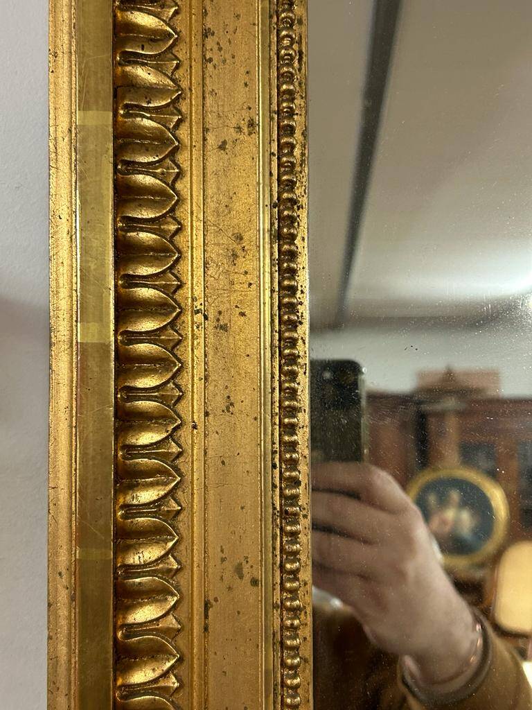 Louis phillipe mirror, louis xvi style, late 19th century