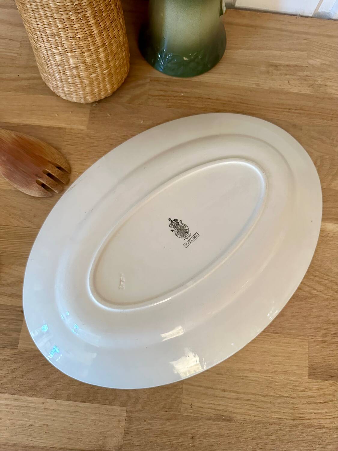 Luneville oval dish