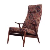 Fauteuil en teck, design danois, années 1970, production : Danemark