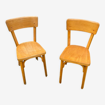 Pair of Bauman kitchen chairs