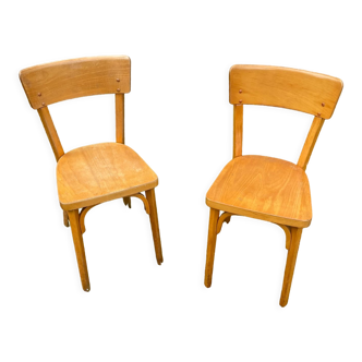 Pair of Bauman kitchen chairs
