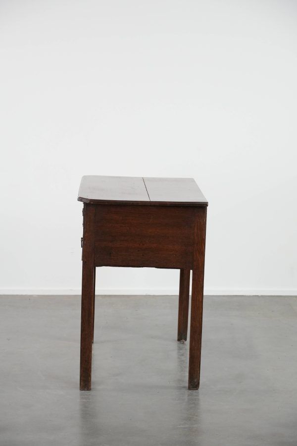 English Antique Lowboy/Side Table Made of Oak from the 18th Century