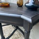 Black wooden console