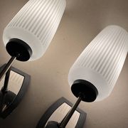 Pair of Italian mid-century wall lights, 1960-70s