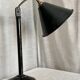 Vintage workshop lamp 1950 painted metal and brass