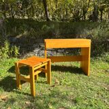 Perriand Regain desk and stool