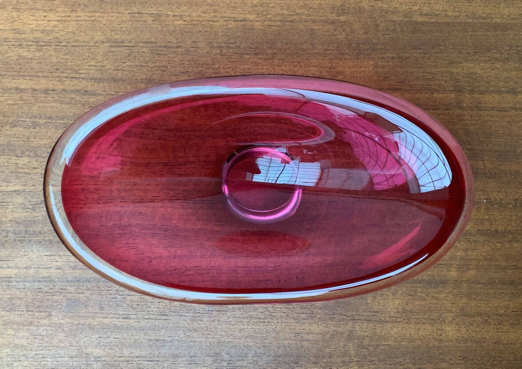 Vintage glass bowl