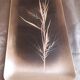 Stainless steel top, hand-engraved décor, to hang