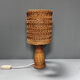 Wicker lamp from the 60s