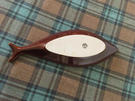 Plat de poisson Gustavsberg Stig Lindberg vintage