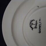 Hollow plate in Badonviller earthenware modle Madeleine diam 22 cm