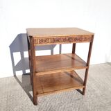 1940s side table or wooden side table