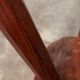 Brutalist stool solid oak Mobichalet type