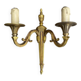 Lucien Gau bronze wall lamp