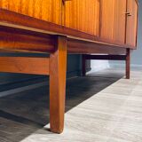 Enfilade avec tiroirs et étagères vintage 60