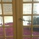 Double separation doors 20th century bevelled tiles