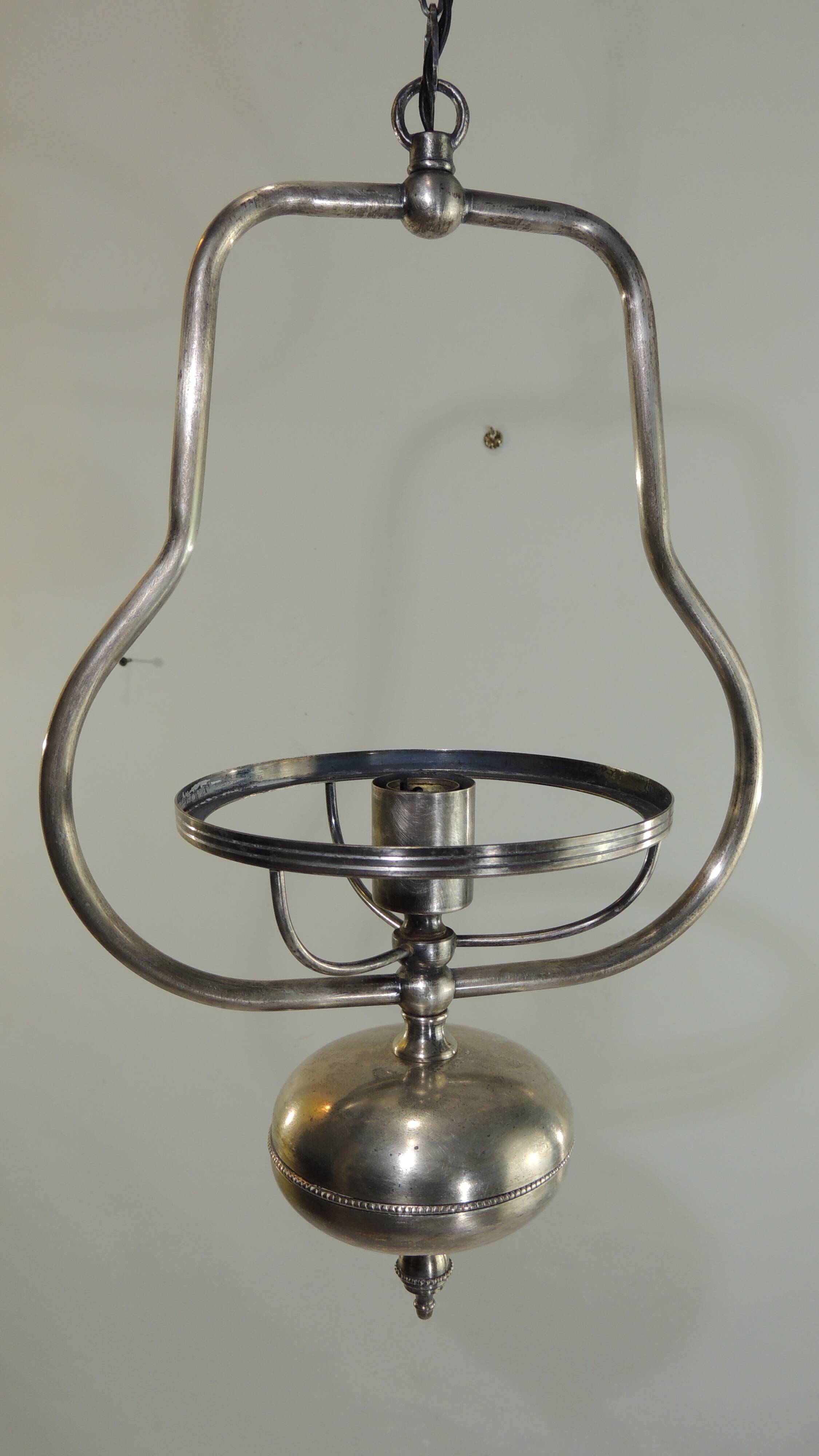 Opaline/vintage pendant light