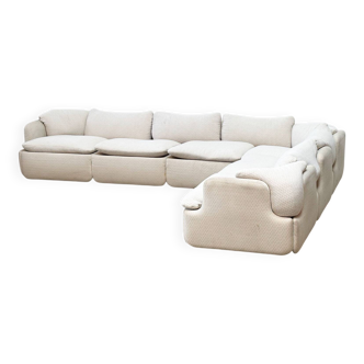 Confidential sofa by Alberto Rosselli for Saporiti