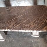 Marble coffee table