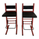Set of 2 modular stools Errebi Italy from 1980 vintage