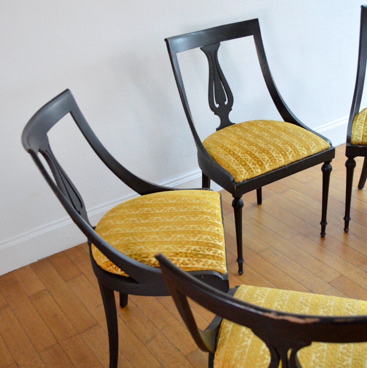 Suite de 6 chaises Art déco 1930