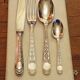 Christofle Villeroy pattern 4-piece cutlery set