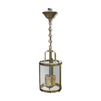 Gilded bronze vestibule lantern