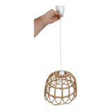 Lustre / Suspension en osier rotin