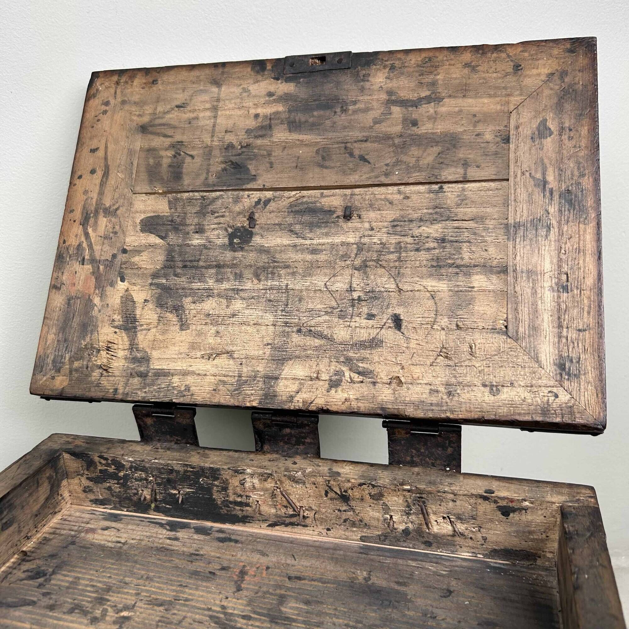 Antique Kake-suzuri (懸硯) from the Meiji period, Japan.