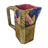Pitcher in dabbling from the onnaing earthenware factory