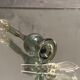Soliflore vase in tinted glass with marbled decoration Murano Venice Very good condition Max dimensions: Height 2