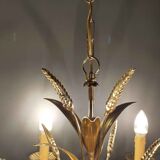 Hanging lamp ears of wheat