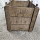 Wooden transport box