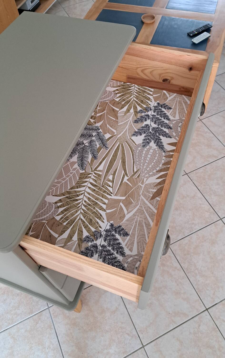 Rød Sødgren chest of drawers green Thisted