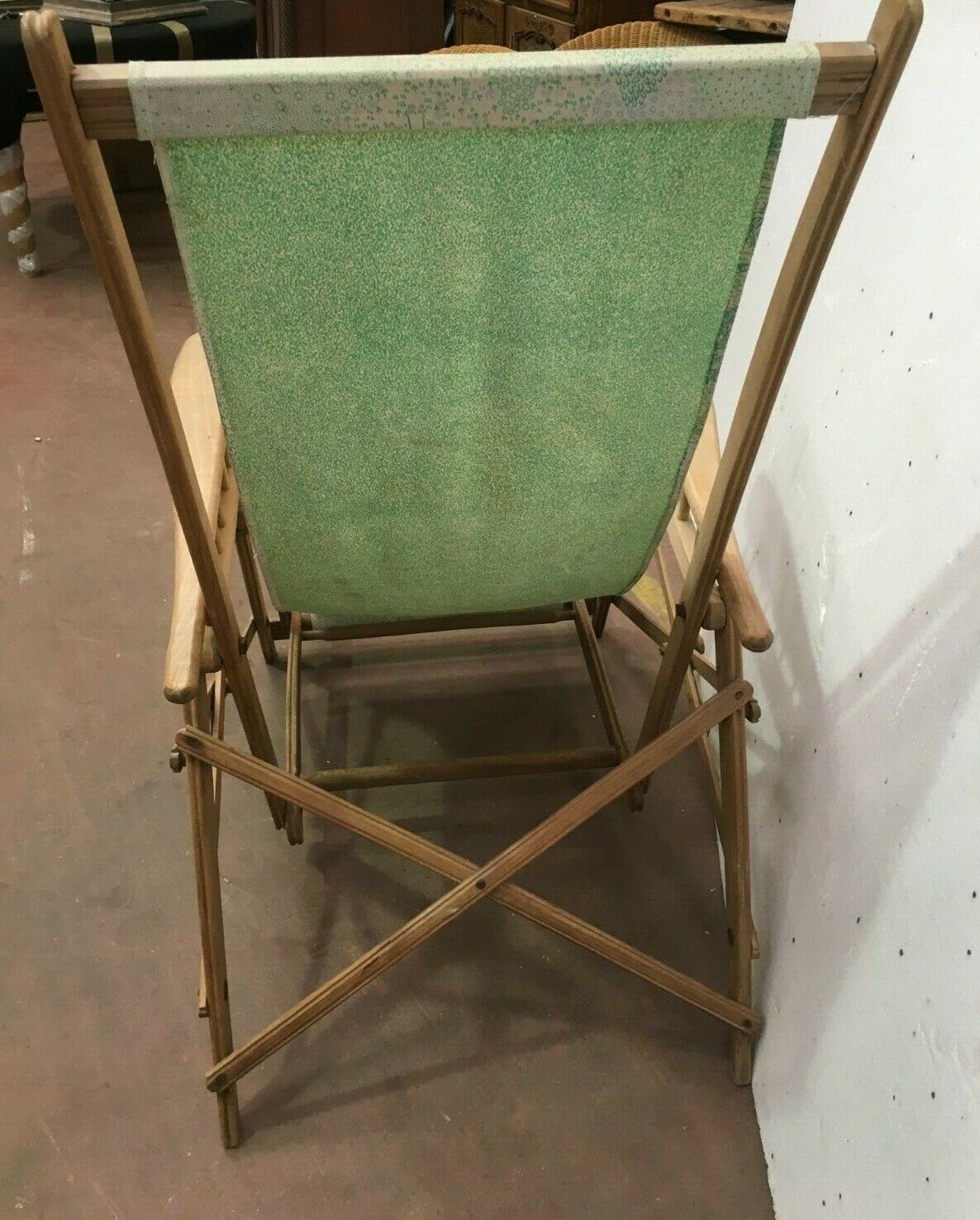 Massive beech maritime transat Chair a 20th century joint