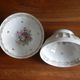 2 French JW porcelain milk coffee bowls