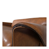 SDe Sede DS-125 Sofa by Gert Lange in cognac leather, Switzerland, 1980s