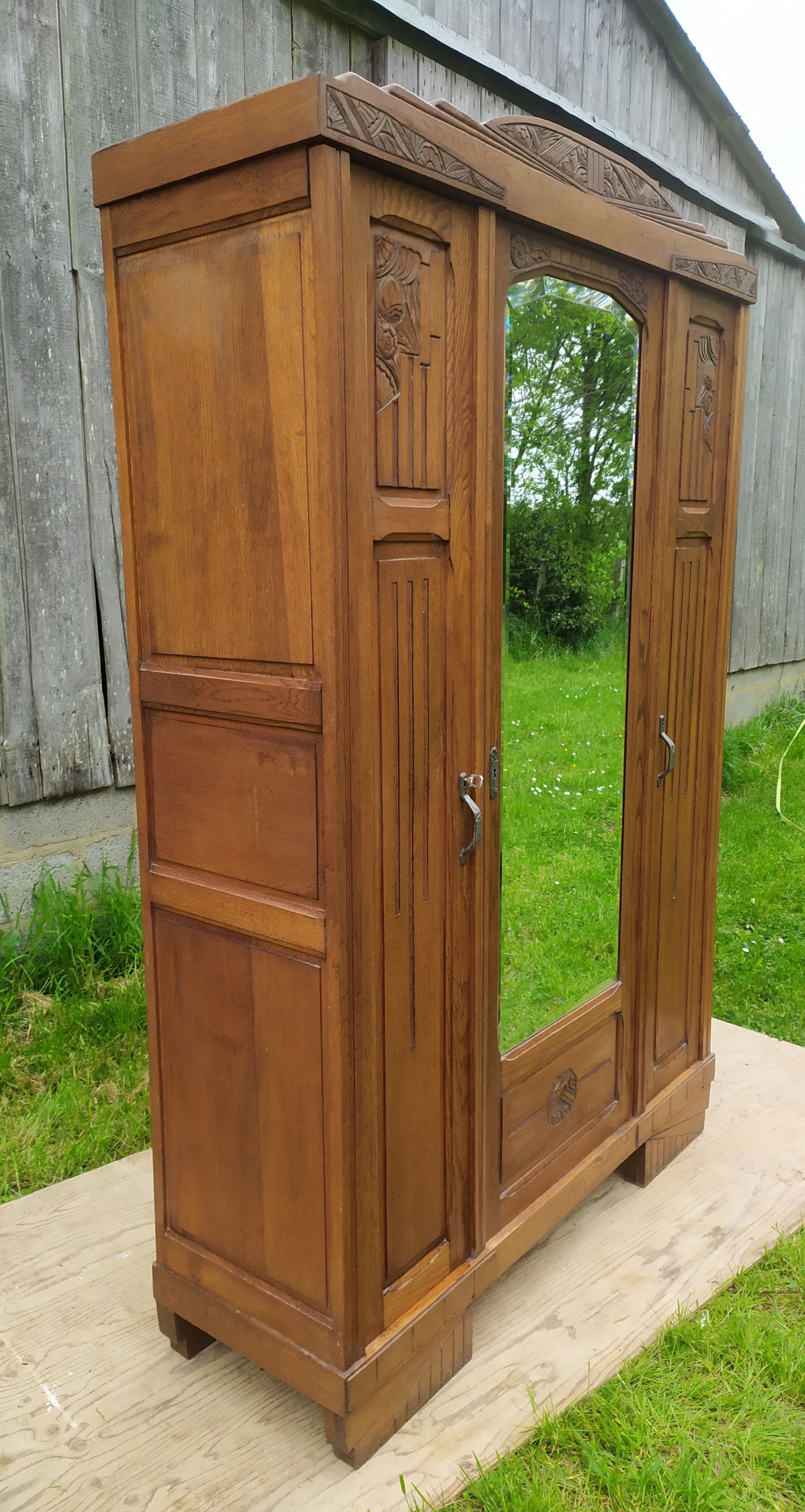 Parisian art deco wardrobe
