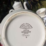Service à café complet Digoin Sarreguemines modèle Pamo