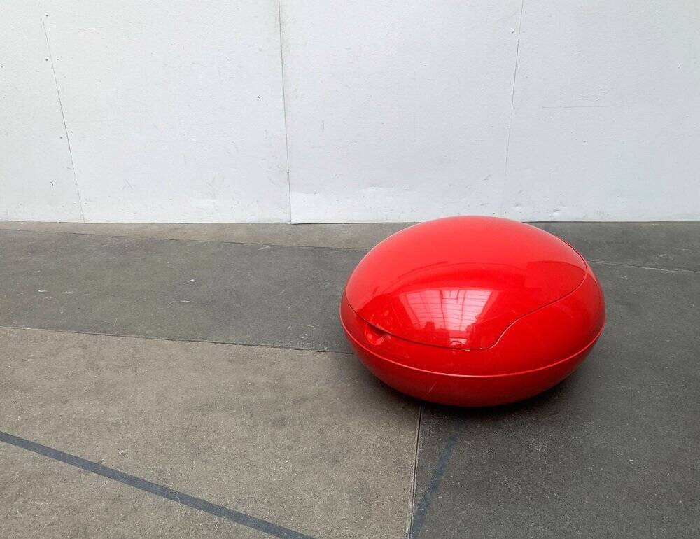 Space Age garden egg chair mid-century Senftenberg Egg by Peter Ghyczy, 1960s