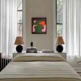 Minimalist colorful abstract "brick 2" by Bodasca