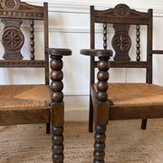Paire de fauteuils dans le goût de Charles Dudouyt 1940